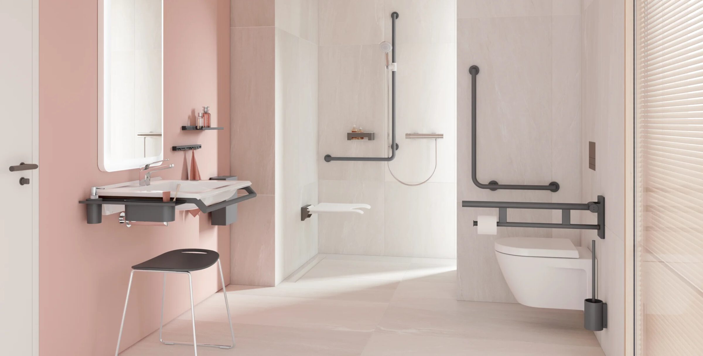 Commercial Bathware: A Specifier's Guide to Dan Dryer, d line, and HEWI