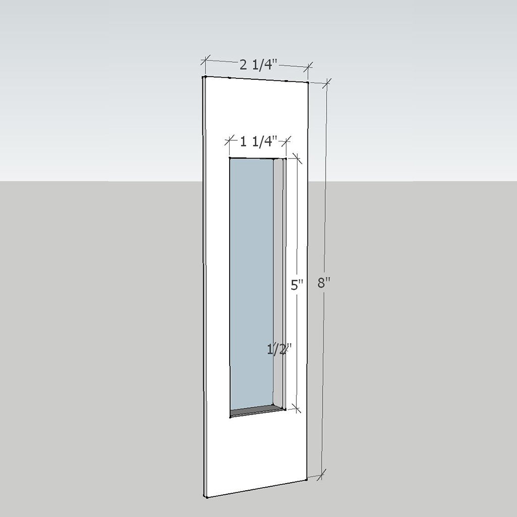 1925 Flush Door Pull - Image 6