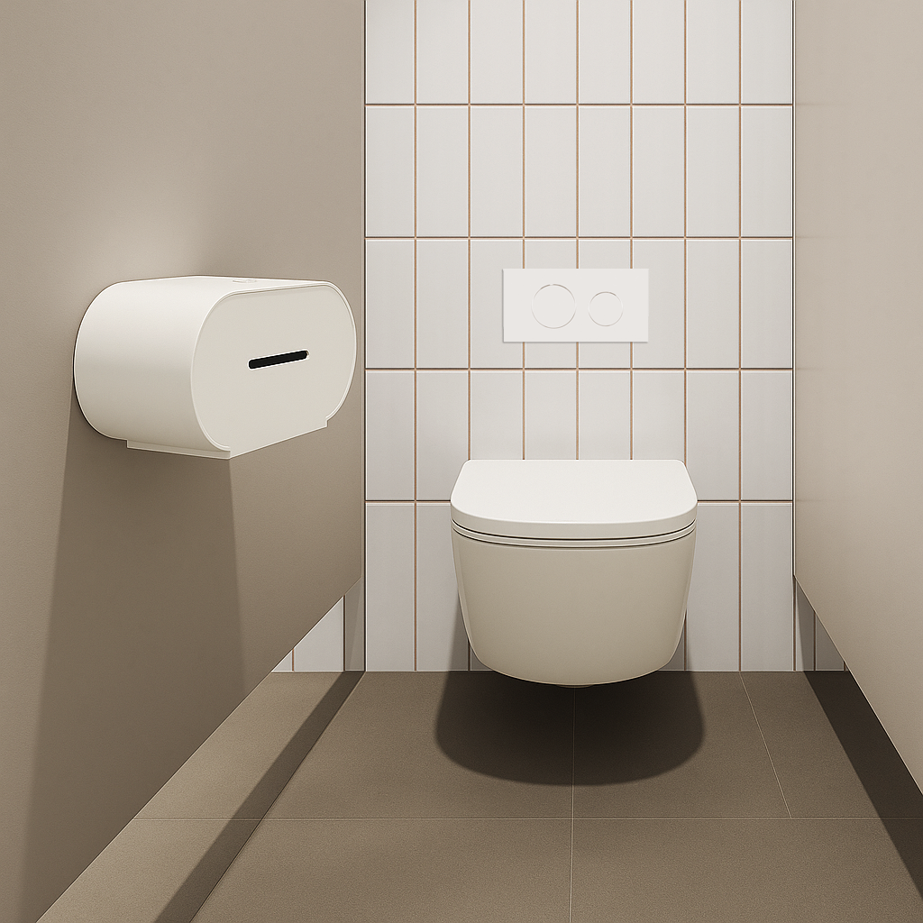 Bjork Double Toilet Roll Holder