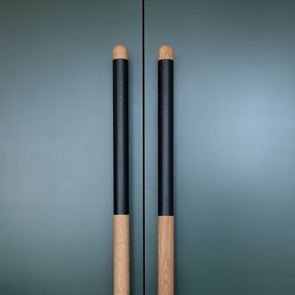 Chapman Wood Appliance Bar Pulls With Half Leather - Image 50