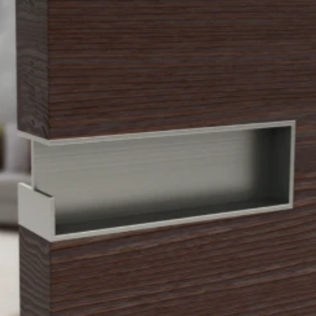 DSI 4258 Horizontal Pocket Door Flush Handle