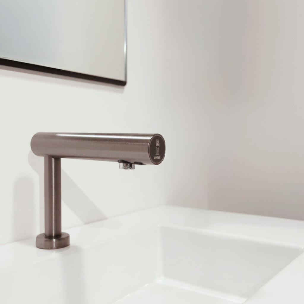 Dan Dryer Deck-Mounted Hand Wash, Soap & Air Dry System
