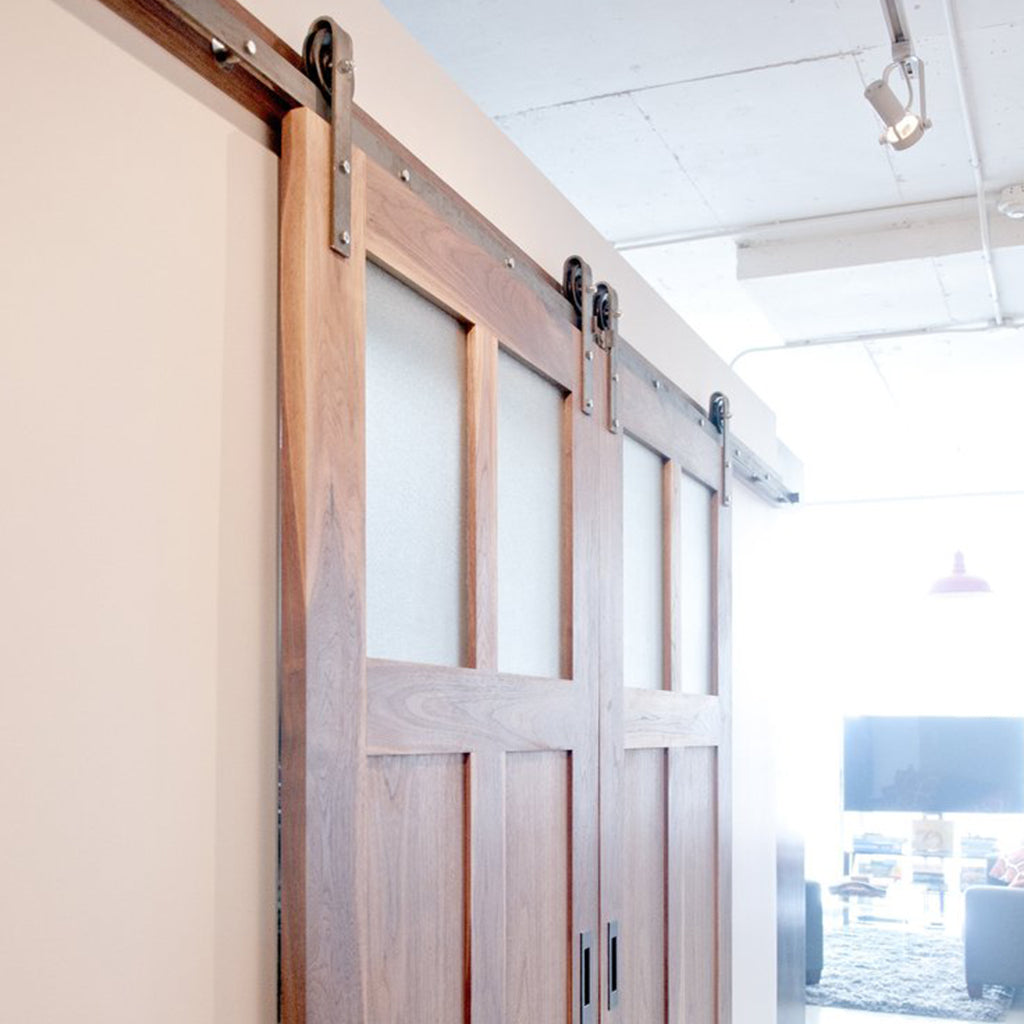 Face Mounted Bi-Part Barn Door Hardware - Image 3