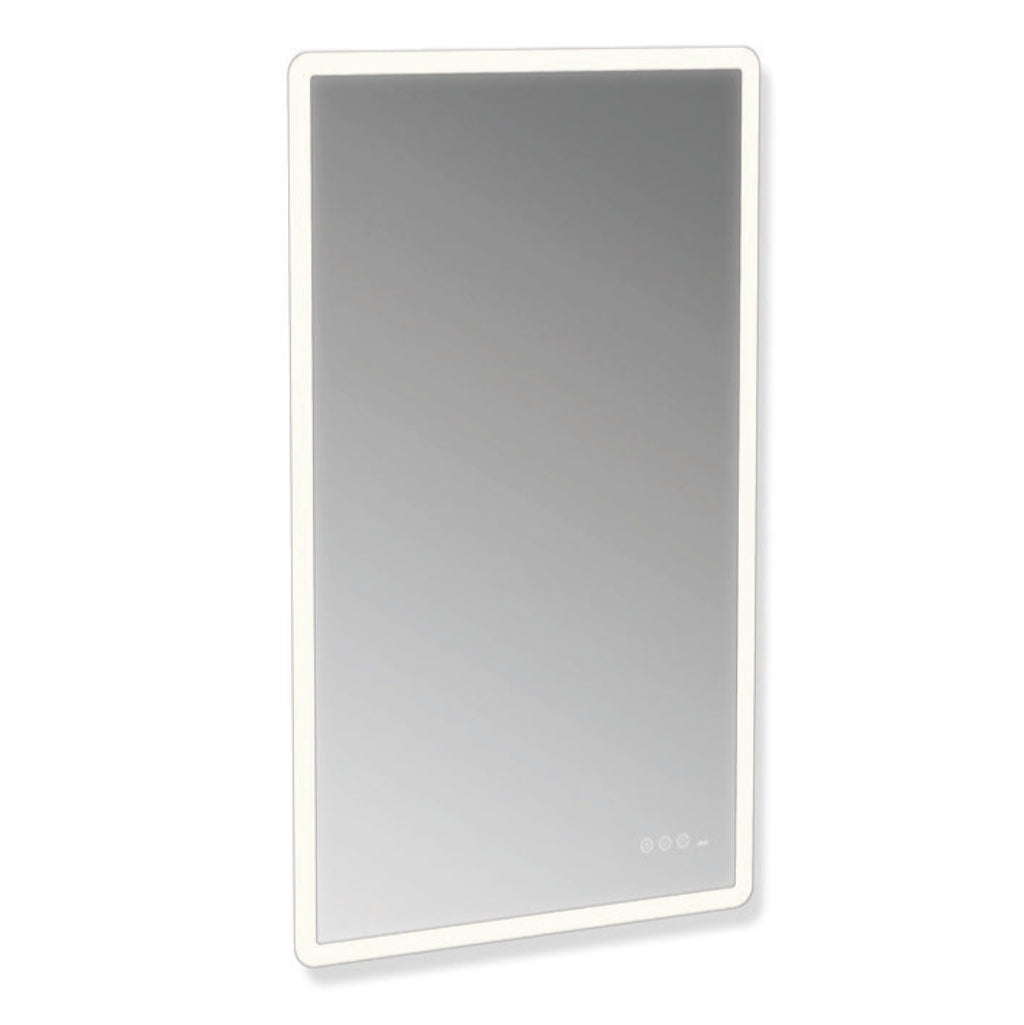 Hewi 480 LED illuminated Mirror Rectangular Vertical