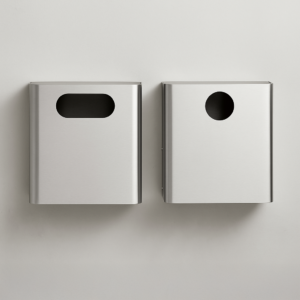 Knud Open Front Waste Bin