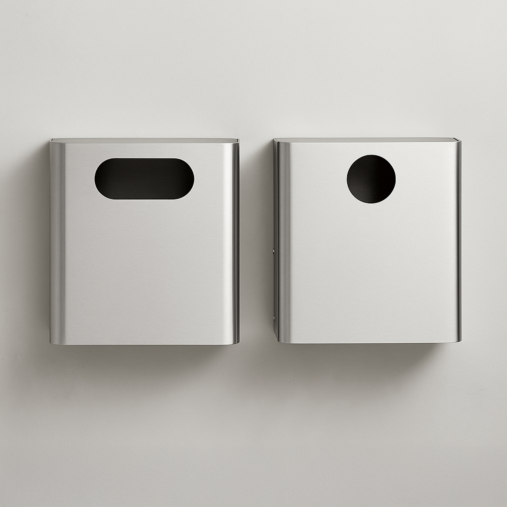 Knud Open Front Waste Bin