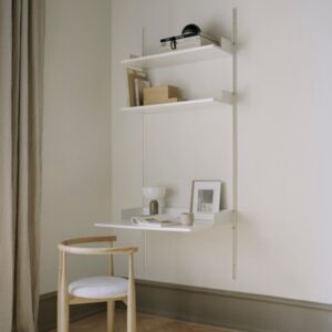 Knut Study Desk Shelf System