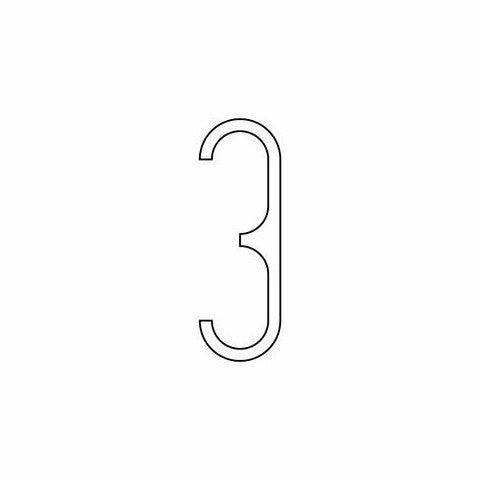Lixht Aluminum Numbers Large - Image 10