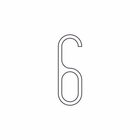 Lixht Aluminum Numbers Large - Image 13