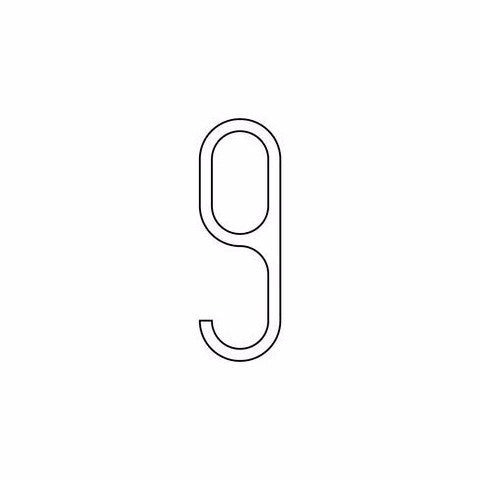 Lixht Aluminum Numbers Large - Image 16
