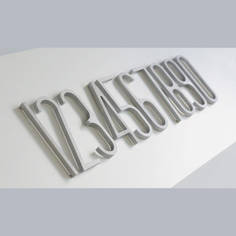Lixht Aluminum Numbers Large - Image 4