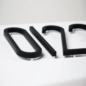 Lixht Aluminum Numbers Small