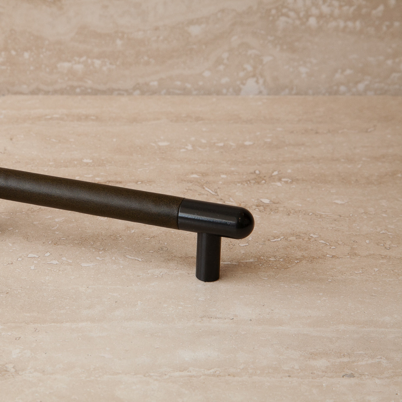 Mineral Leather Wrapped Metal Appliance Bar Pull - Image 15