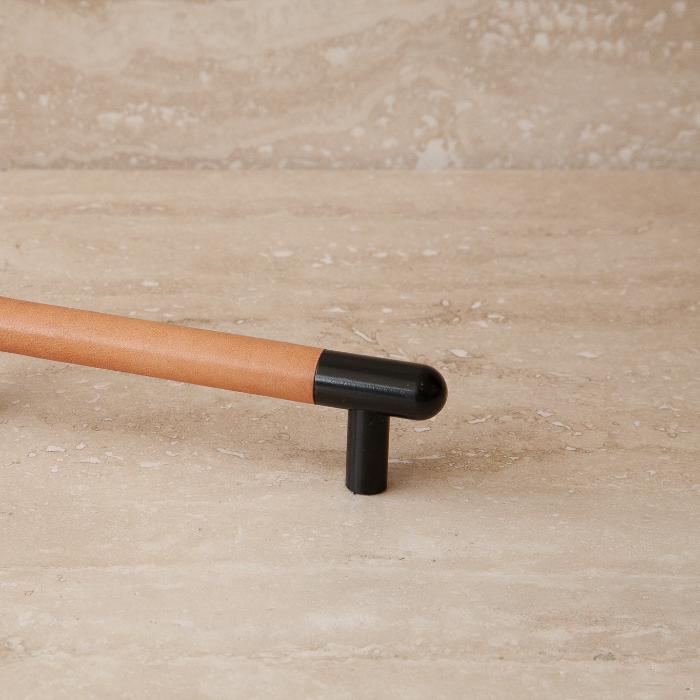 Mineral Leather Wrapped Metal Appliance Bar Pull - Image 16