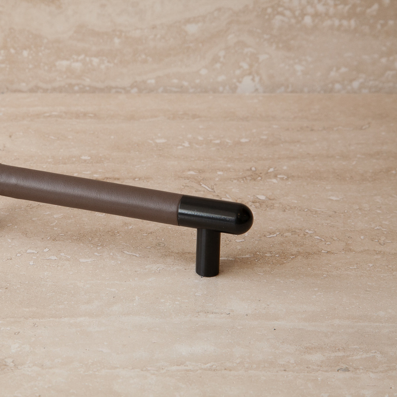 Mineral Leather Wrapped Metal Appliance Bar Pull - Image 18