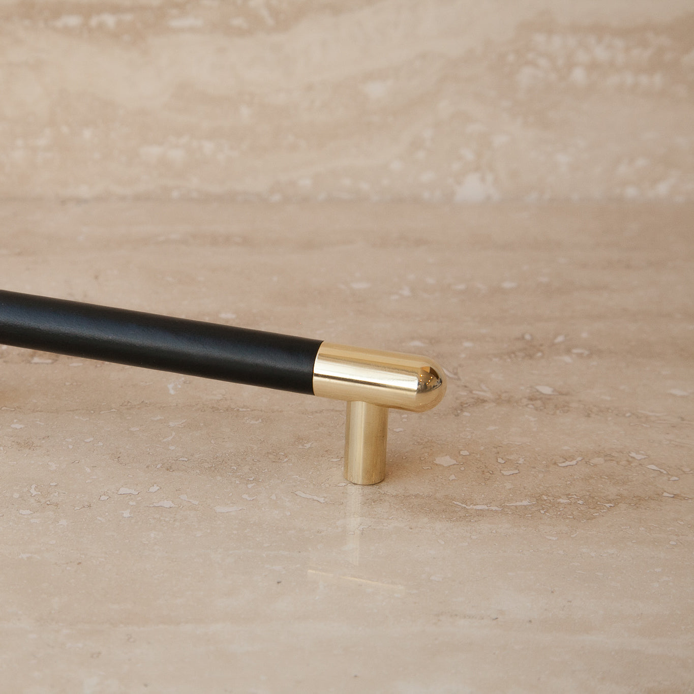 Mineral Leather Wrapped Metal Appliance Bar Pull - Image 28