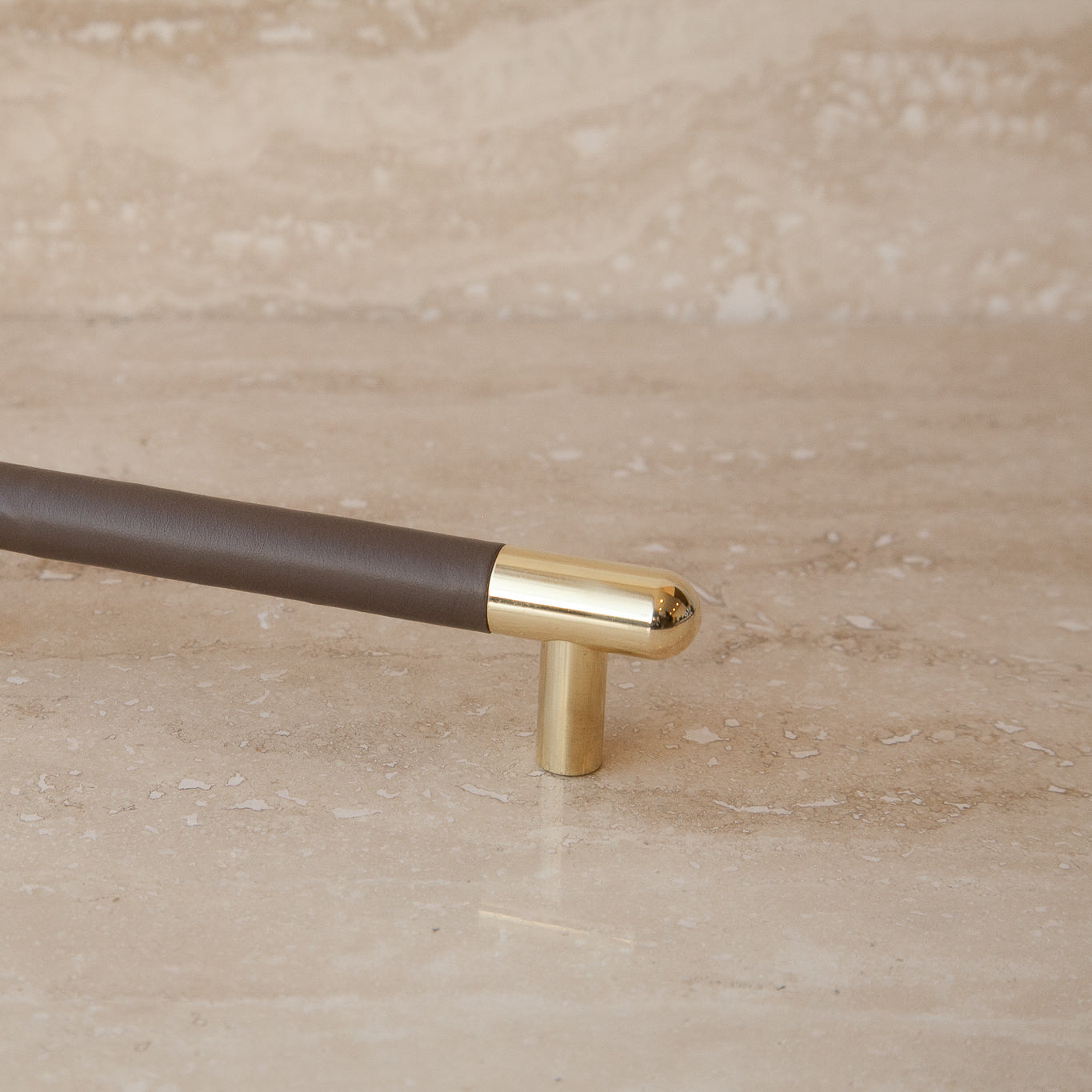 Mineral Leather Wrapped Metal Appliance Bar Pull - Image 31