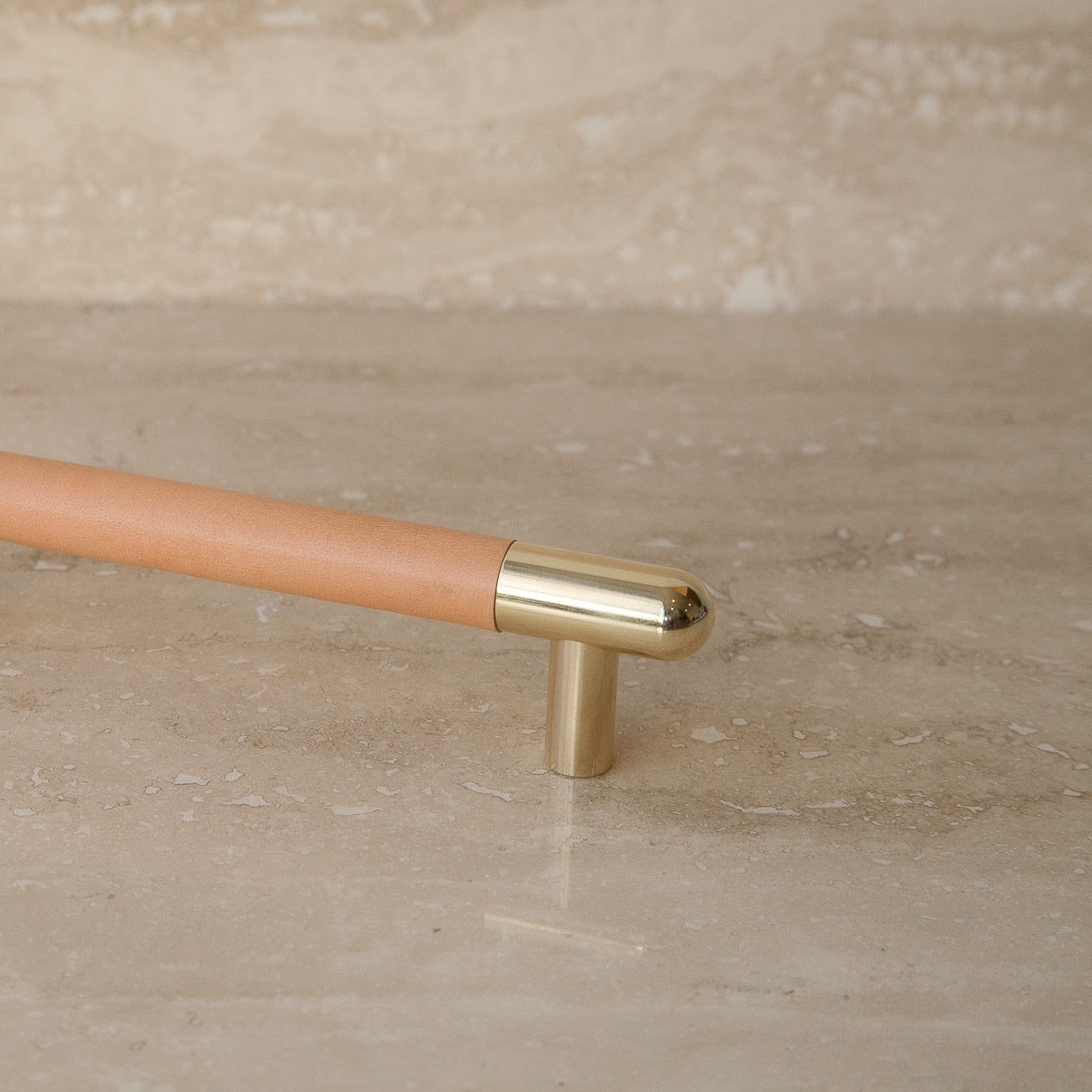 Mineral Leather Wrapped Metal Appliance Bar Pull - Image 32