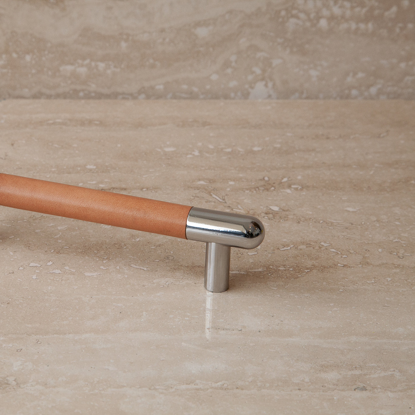 Mineral Leather Wrapped Metal Appliance Bar Pull - Image 34