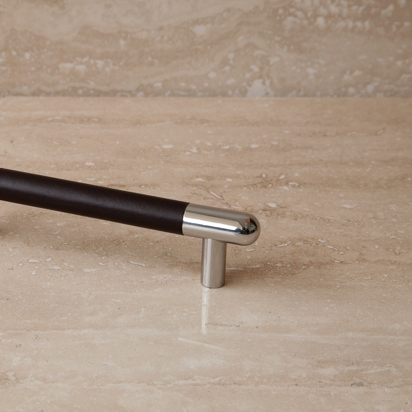 Mineral Leather Wrapped Metal Appliance Bar Pull - Image 35