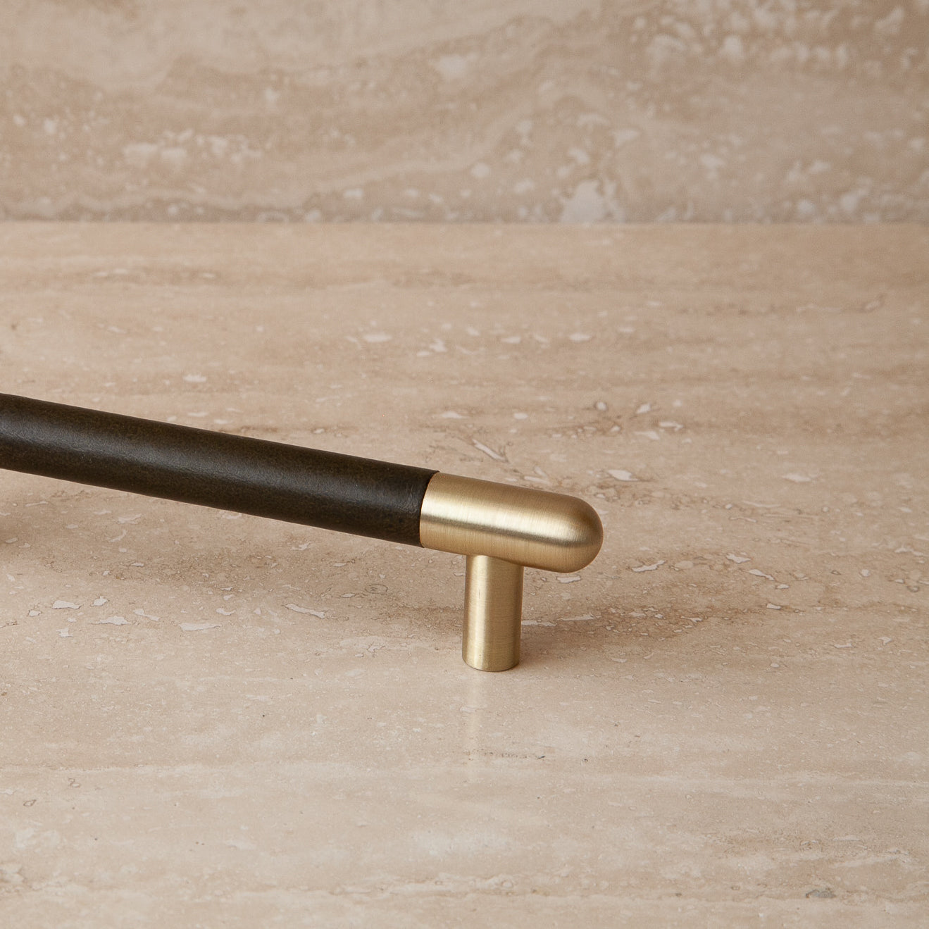 Mineral Leather Wrapped Metal Appliance Bar Pull - Image 39