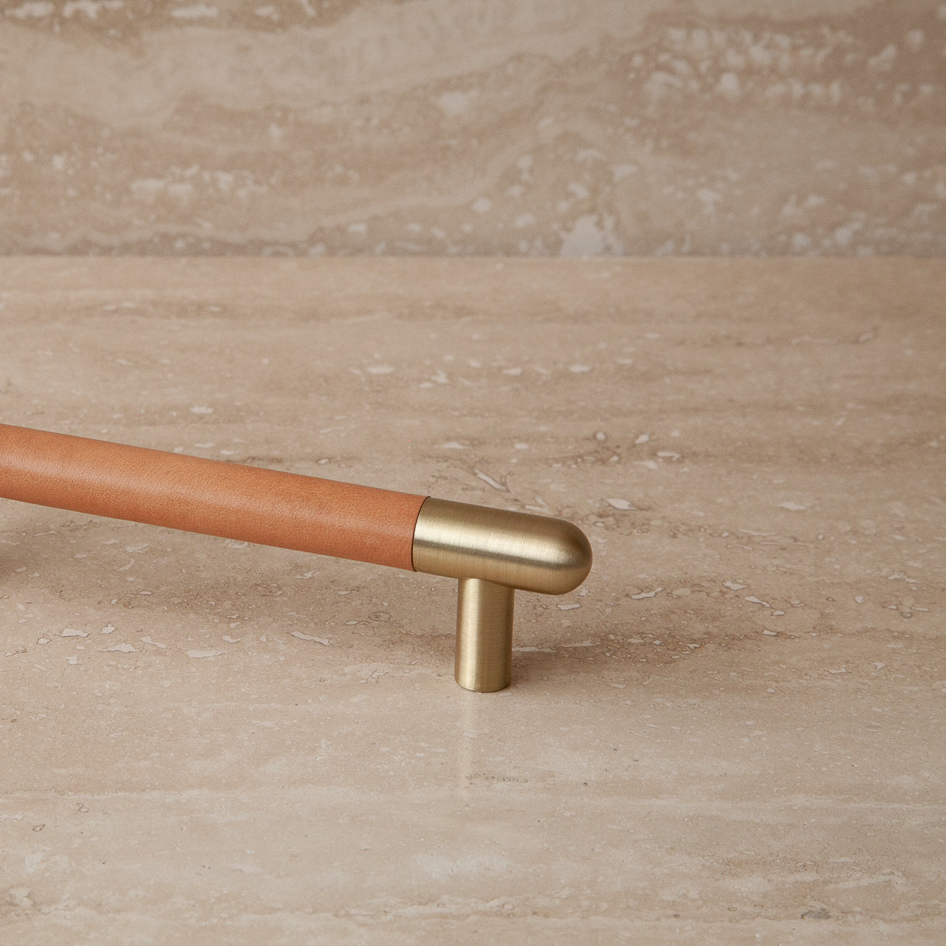 Mineral Leather Wrapped Metal Appliance Bar Pull - Image 40