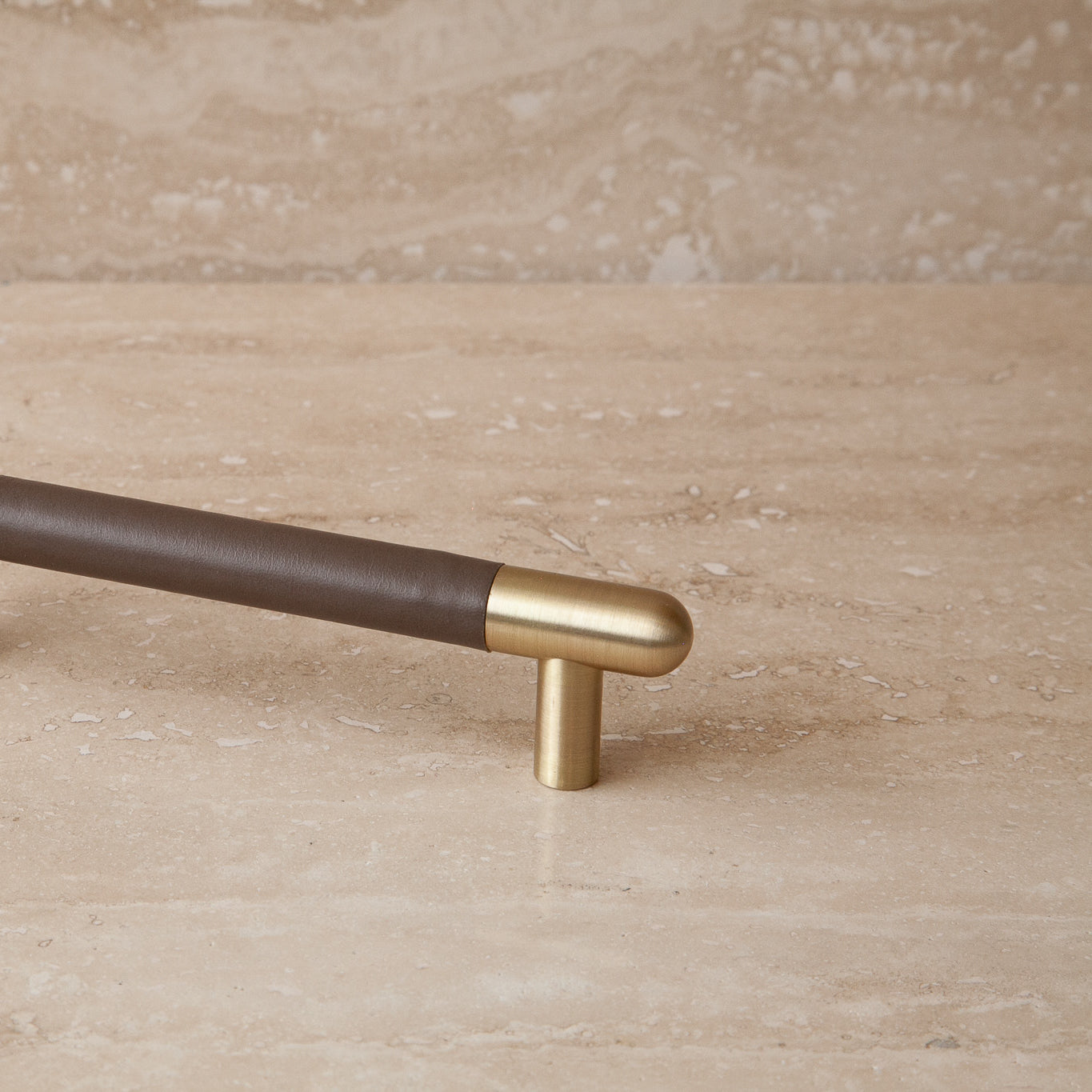 Mineral Leather Wrapped Metal Appliance Bar Pull - Image 42