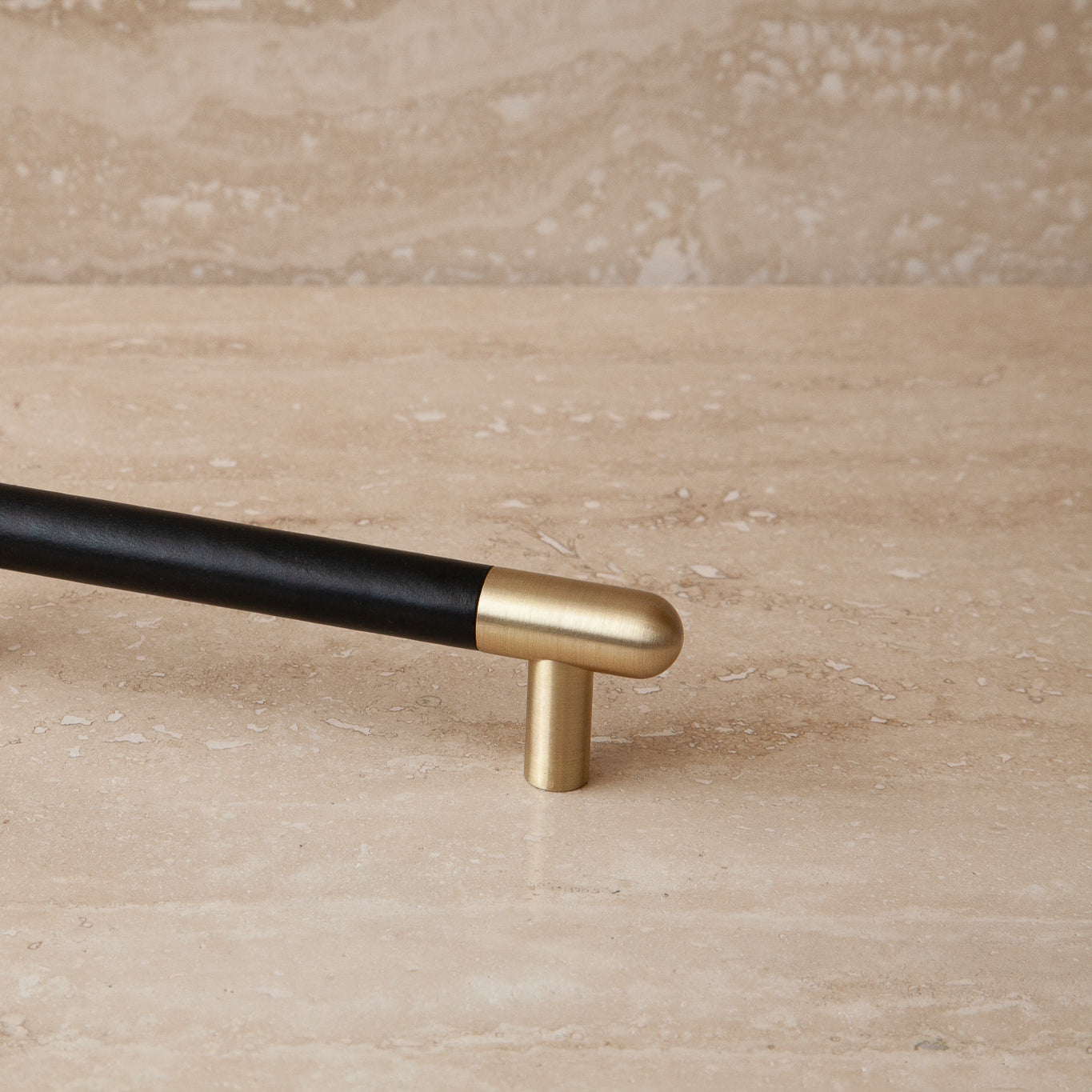 Mineral Leather Wrapped Metal Appliance Bar Pull - Image 44