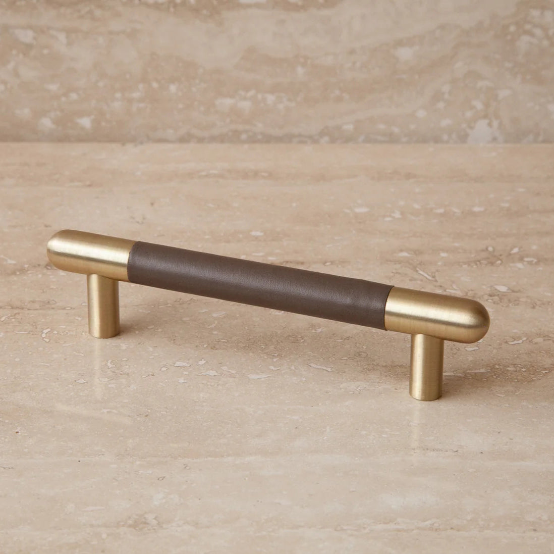 Mineral Leather Wrapped Metal Bar Pull - Image 12
