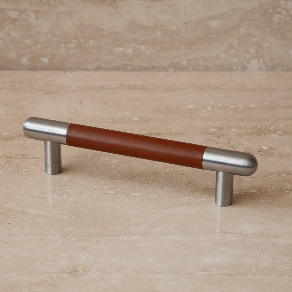 Mineral Leather Wrapped Metal Bar Pull - Image 20