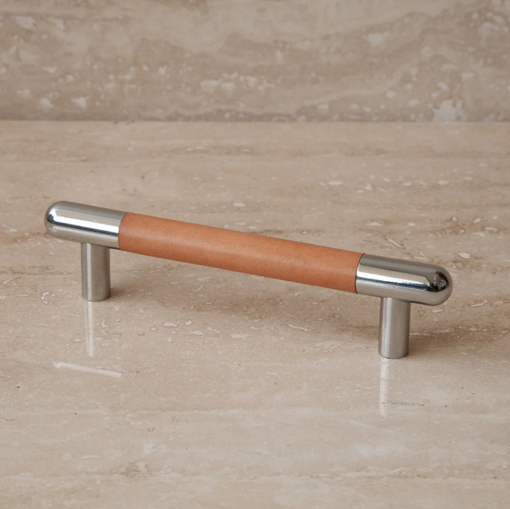 Mineral Leather Wrapped Metal Bar Pull - Image 24