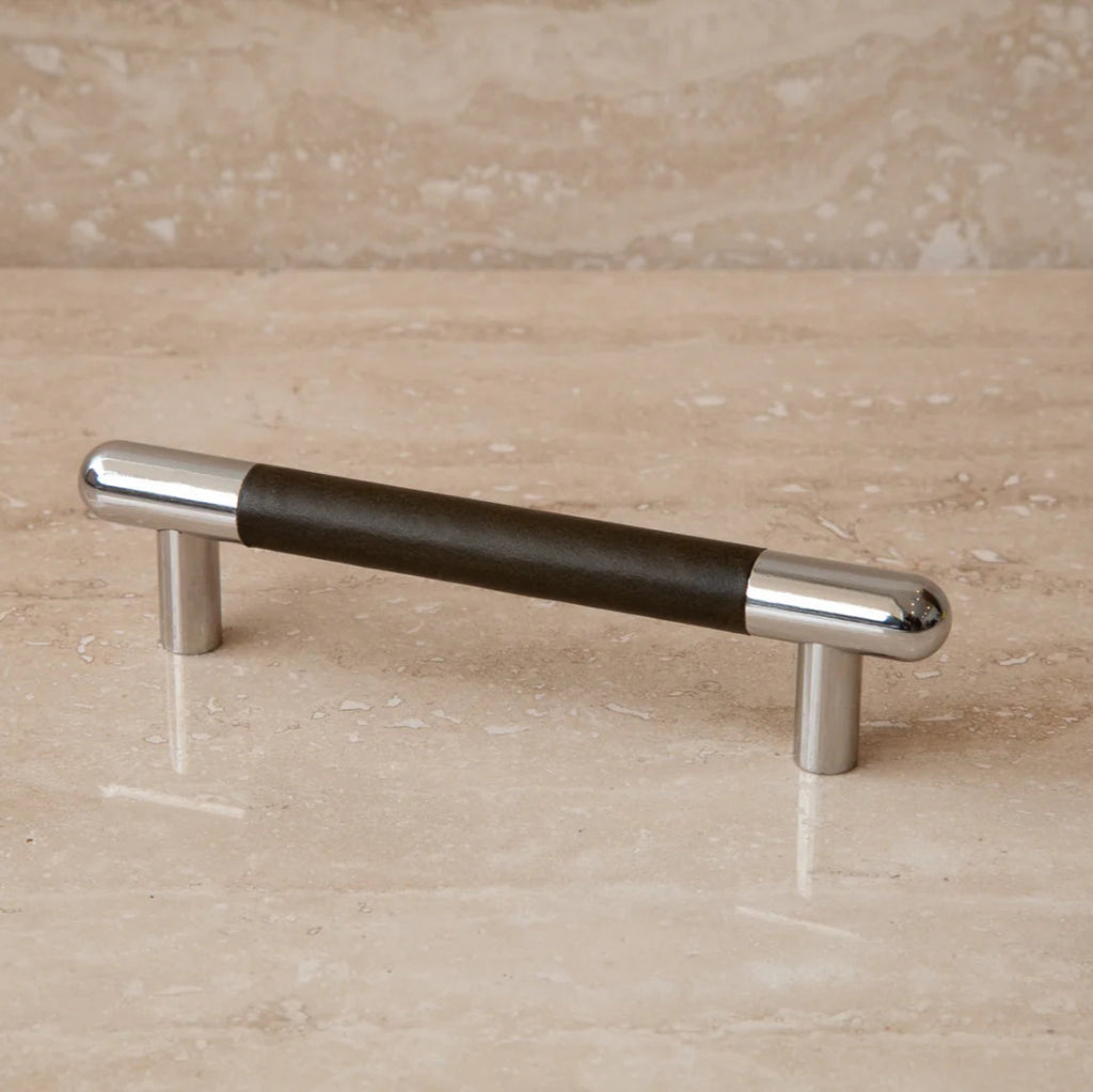 Mineral Leather Wrapped Metal Bar Pull - Image 26