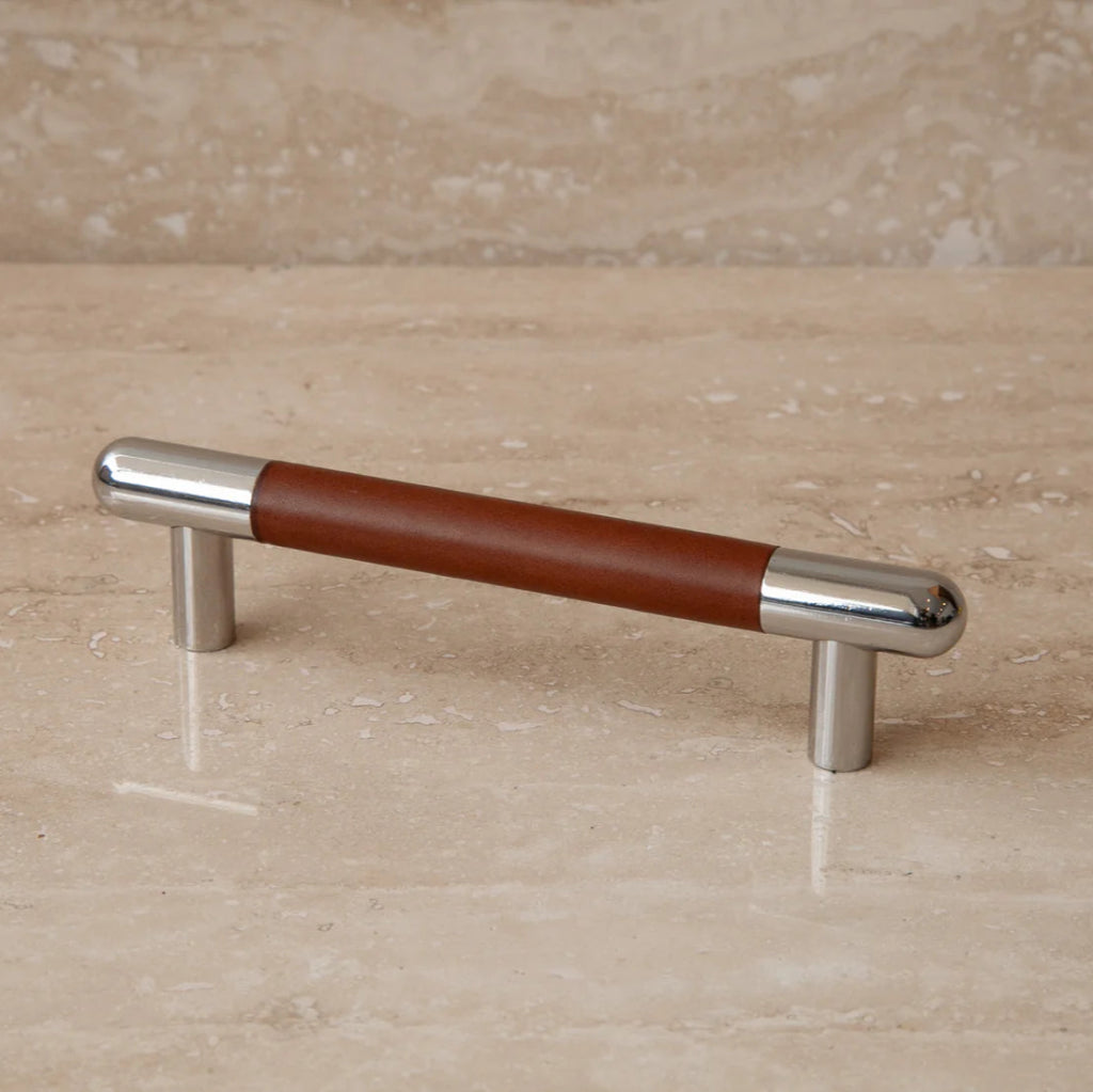 Mineral Leather Wrapped Metal Bar Pull - Image 27