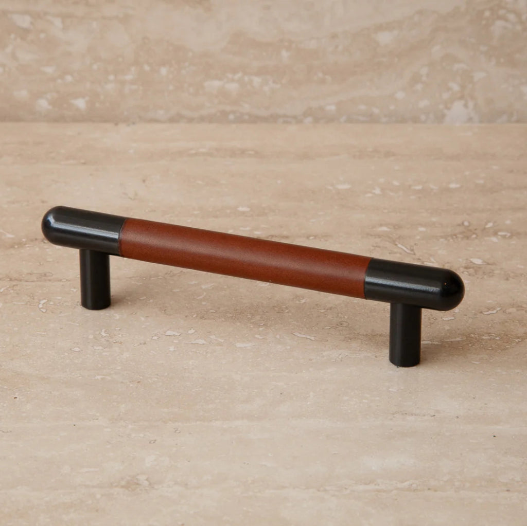 Mineral Leather Wrapped Metal Bar Pull - Image 31