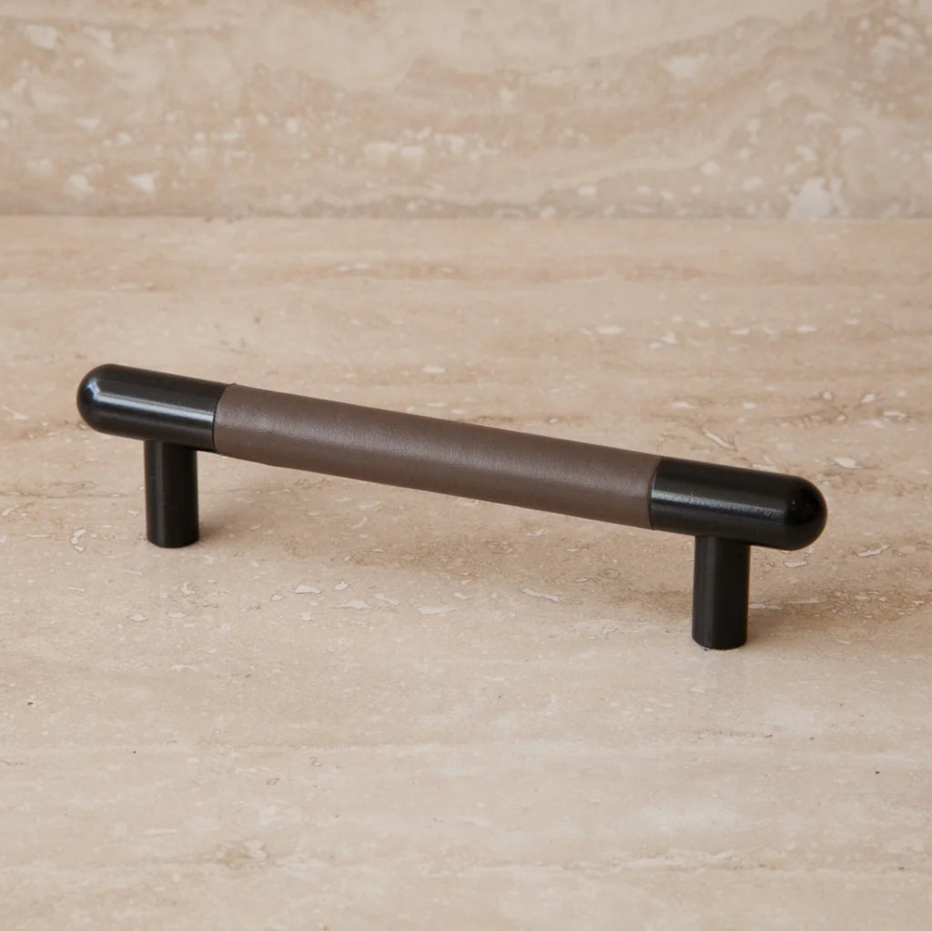 Mineral Leather Wrapped Metal Bar Pull - Image 33
