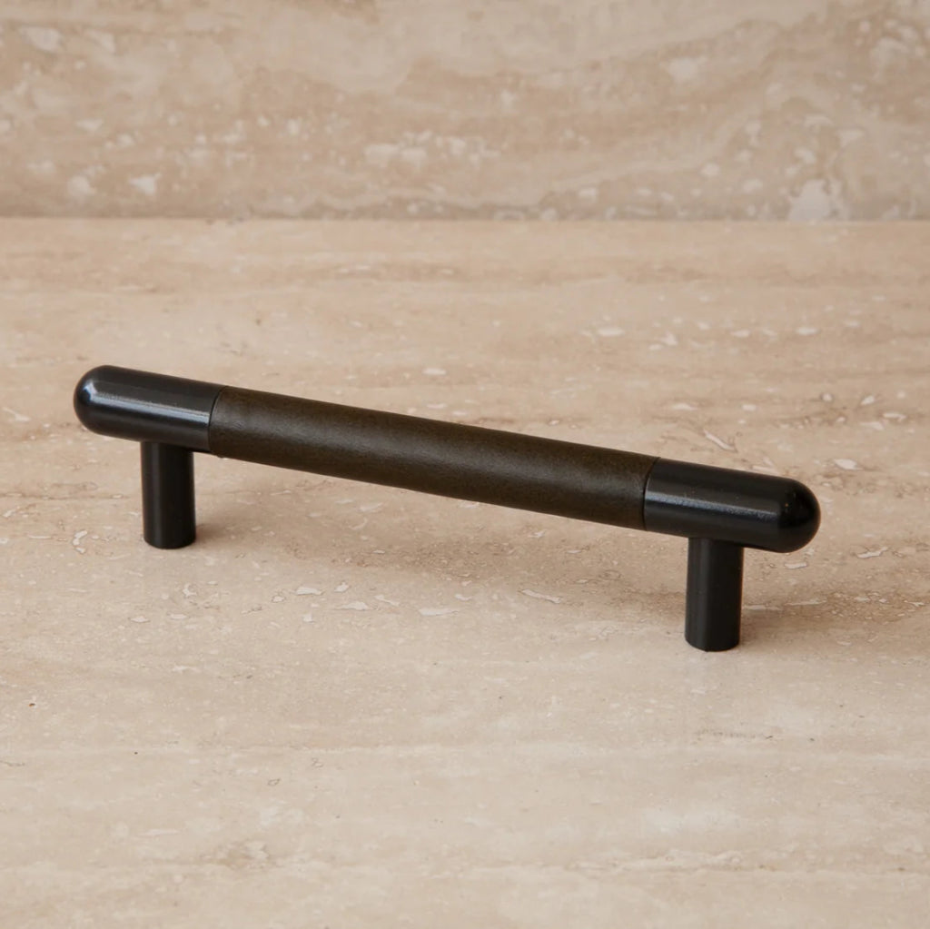Mineral Leather Wrapped Metal Bar Pull - Image 35