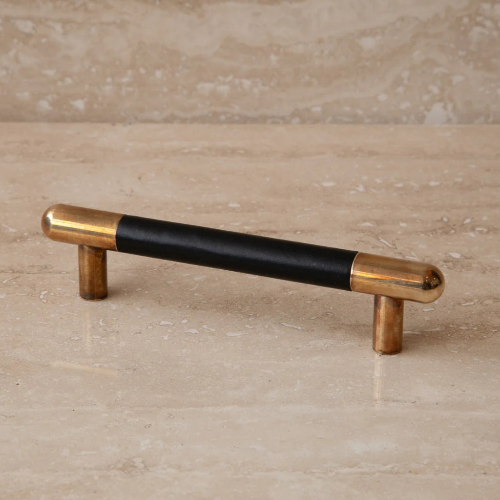 Mineral Leather Wrapped Metal Bar Pull - Image 36