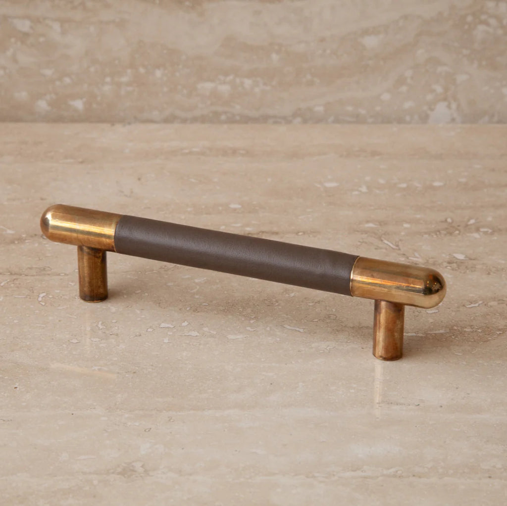 Mineral Leather Wrapped Metal Bar Pull - Image 37