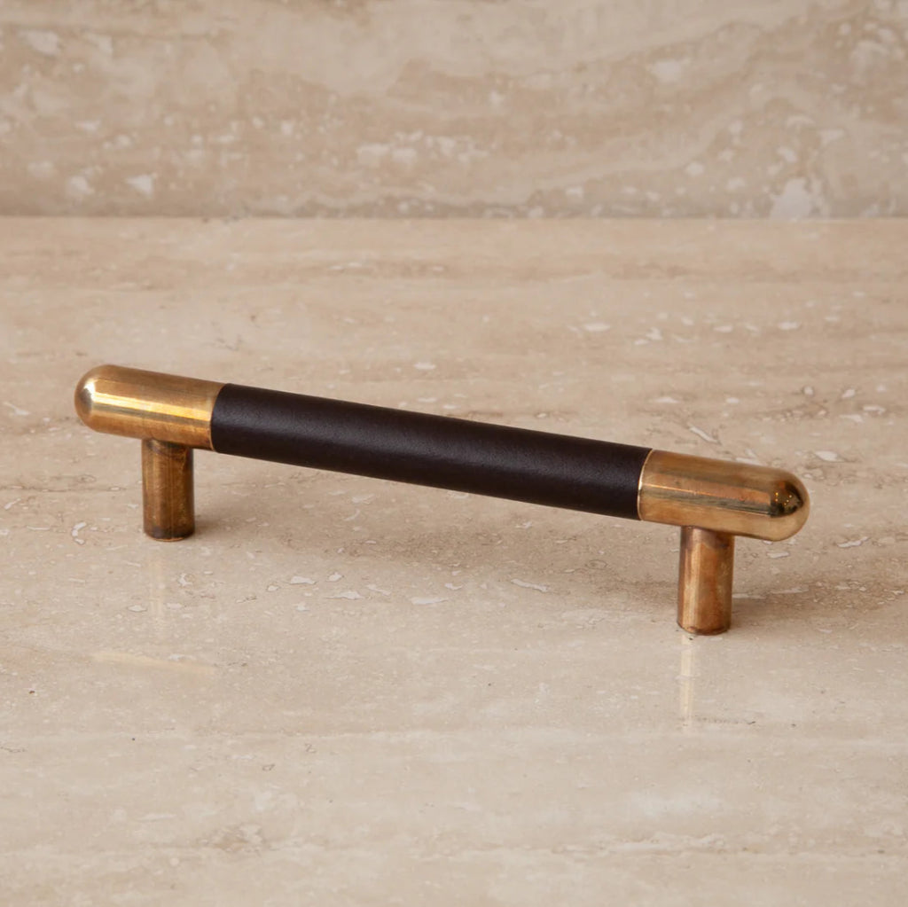 Mineral Leather Wrapped Metal Bar Pull - Image 40