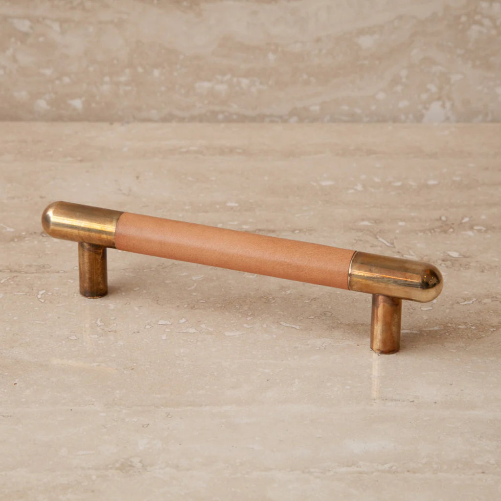 Mineral Leather Wrapped Metal Bar Pull - Image 41