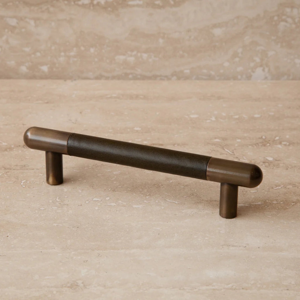 Mineral Leather Wrapped Metal Bar Pull - Image 42