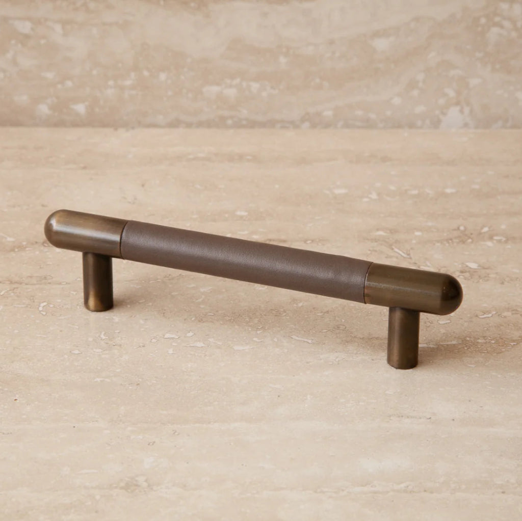 Mineral Leather Wrapped Metal Bar Pull - Image 43