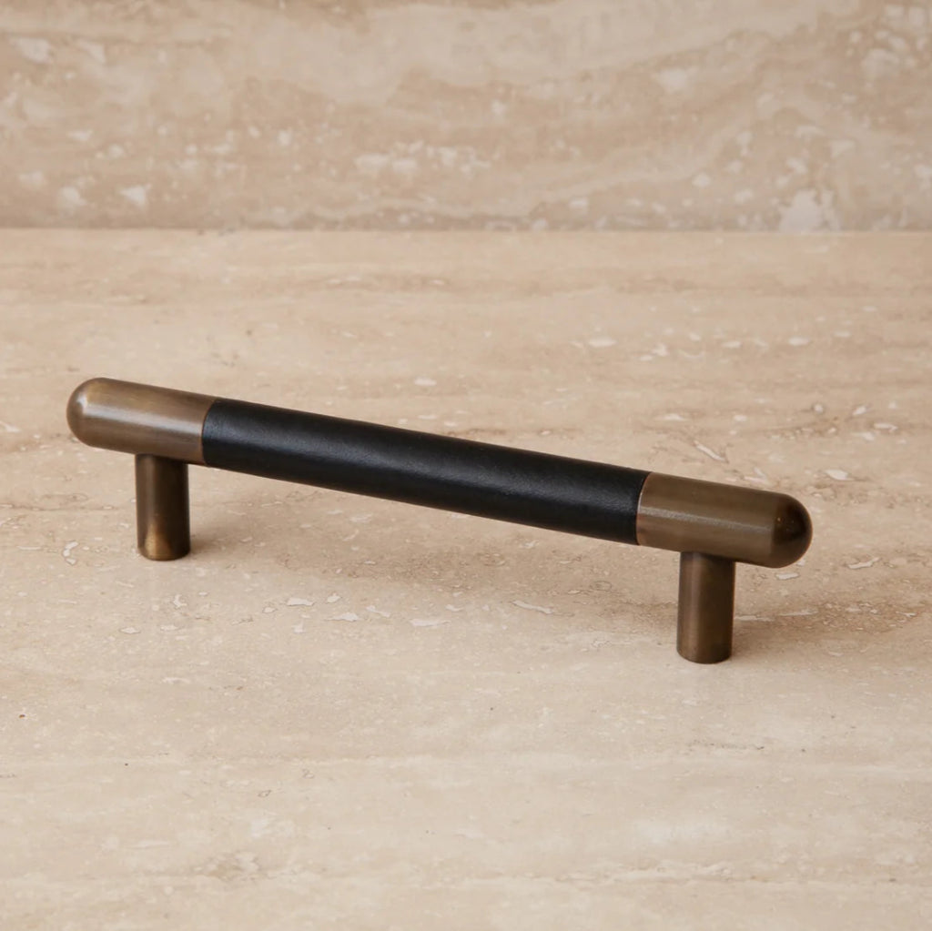 Mineral Leather Wrapped Metal Bar Pull - Image 46
