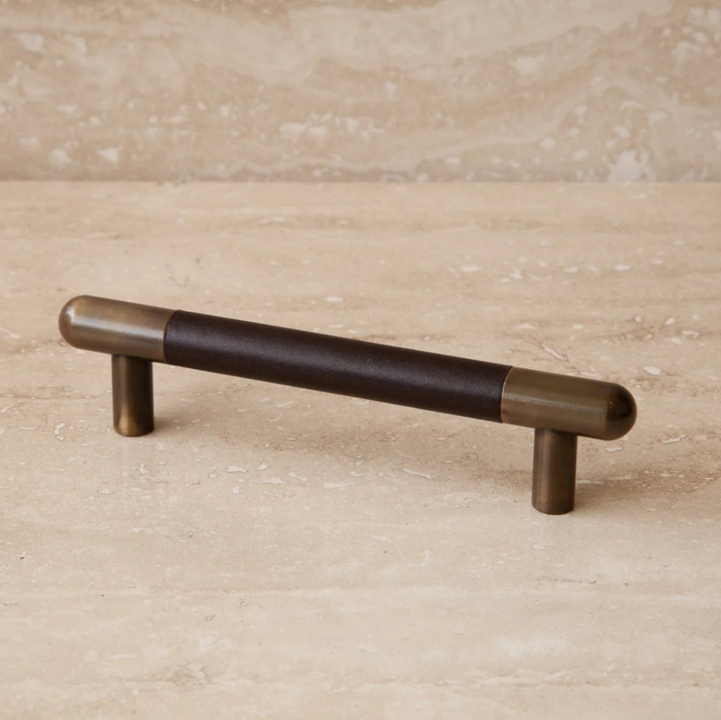 Mineral Leather Wrapped Metal Bar Pull - Image 47