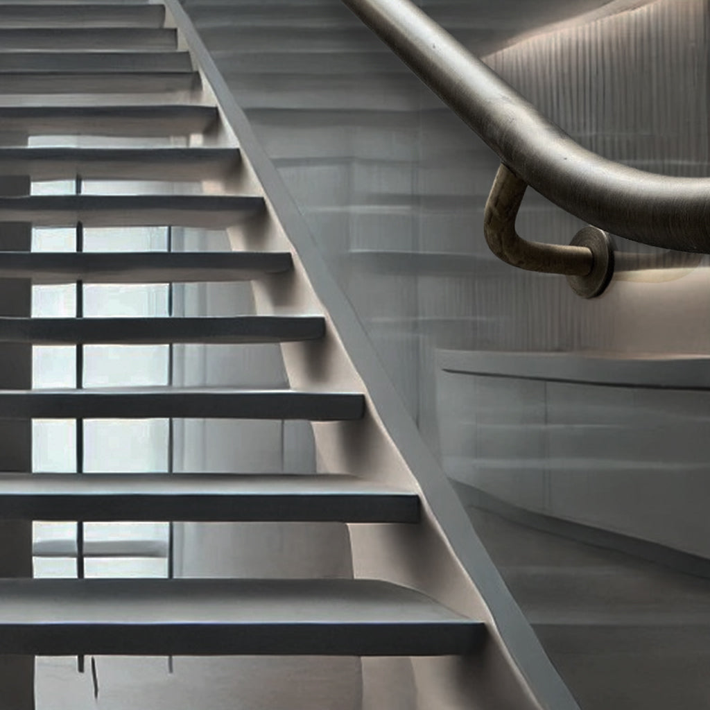 Orla Handrail Bracket Glass Mount - Image 2