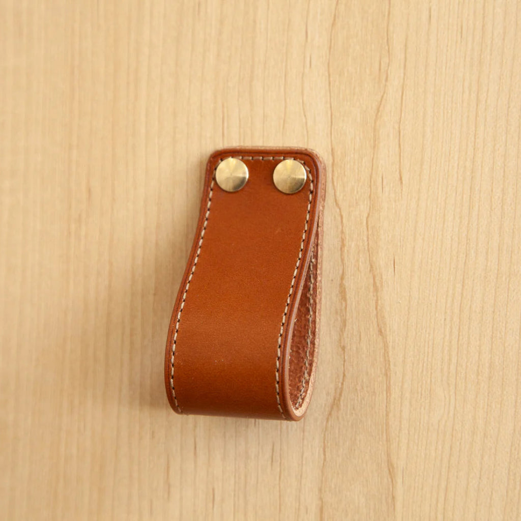 ST-LP01 Stitched Leather Loop Pull - Image 4