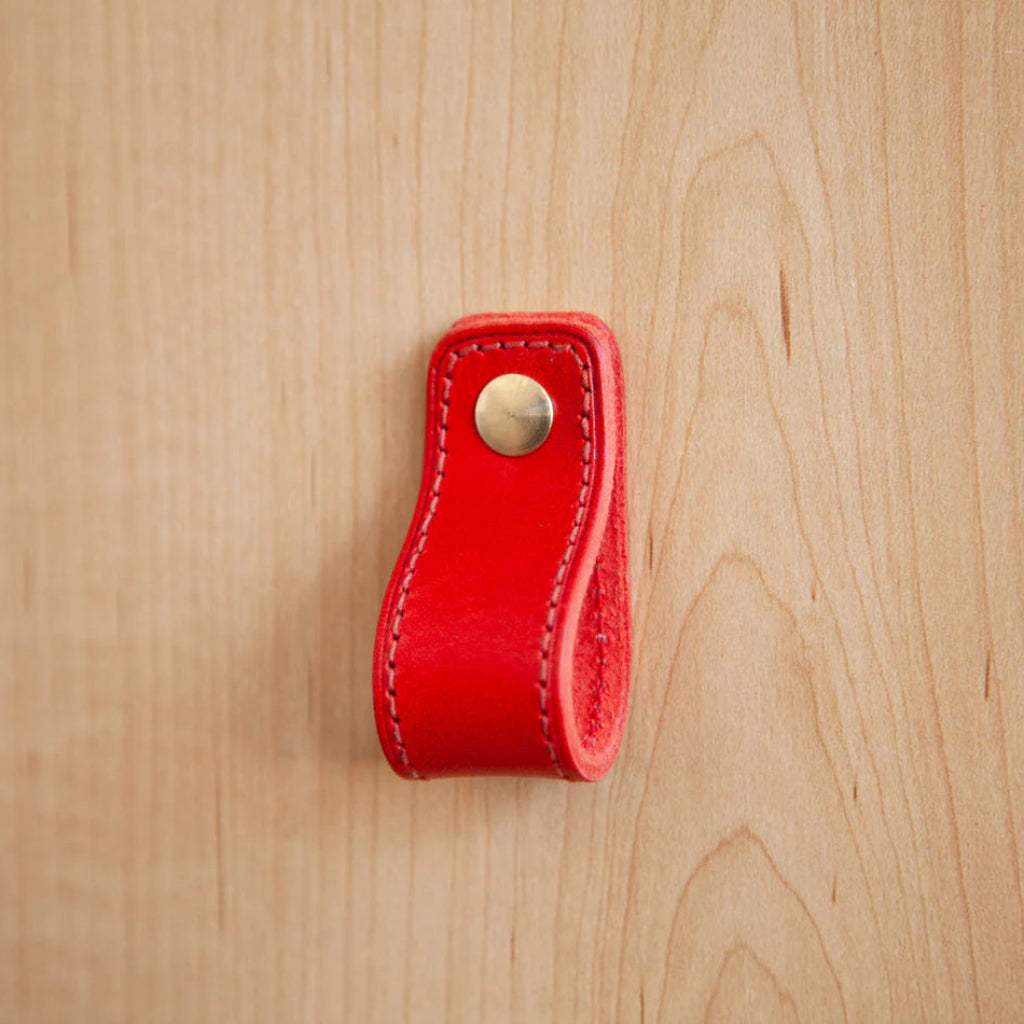 ST-LP02 Stitched Leather Loop Pull - Image 11