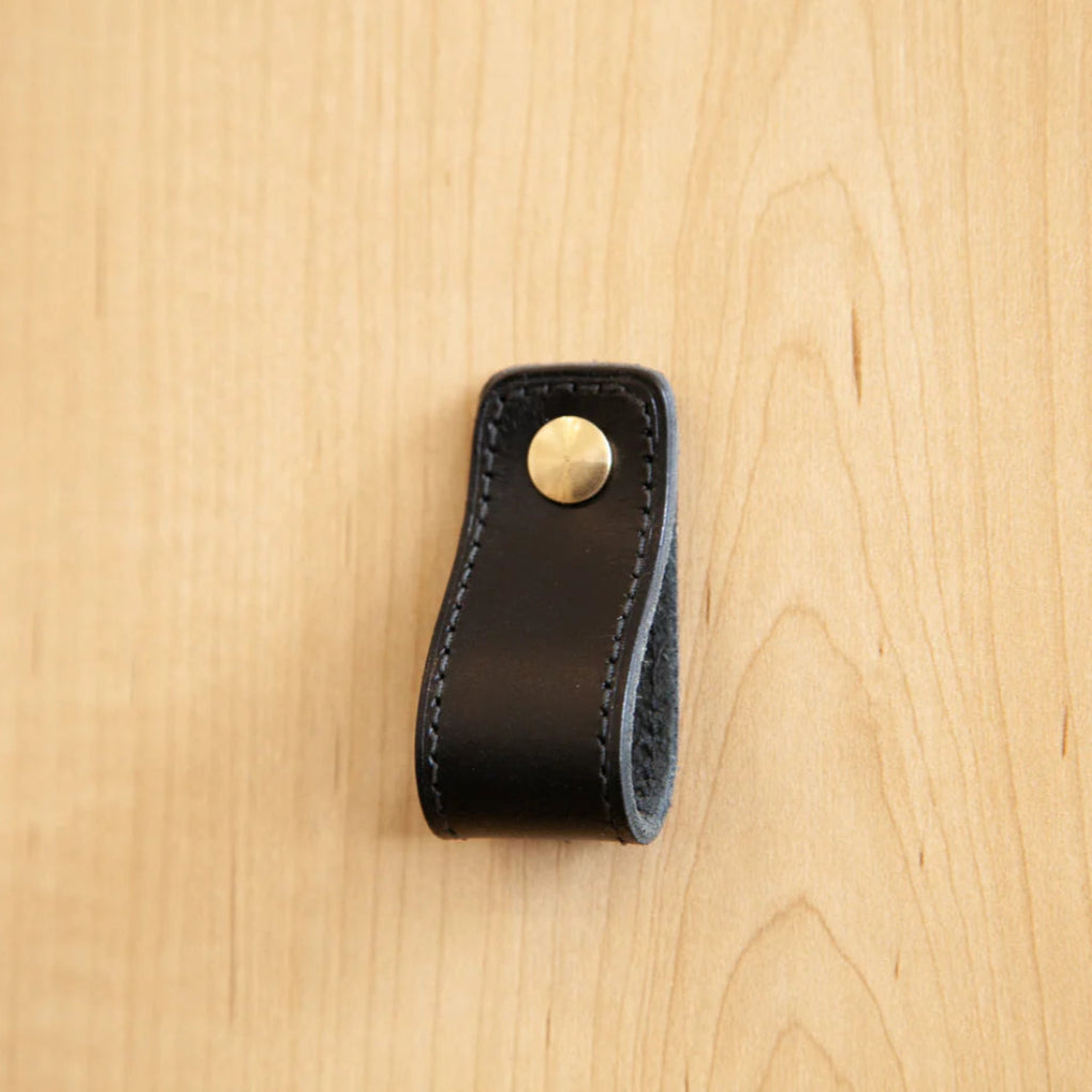 ST-LP02 Stitched Leather Loop Pull - Image 2