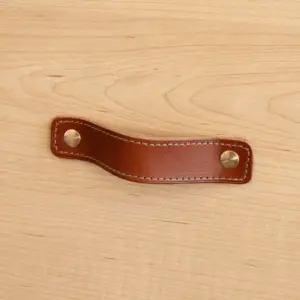 ST-SP02 Stitched Leather Strap Pull