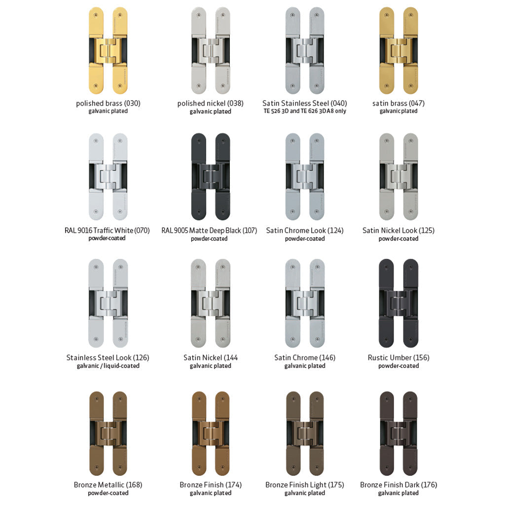 Tectus TE 240 3D Hinge for Residential Doors - Image 8